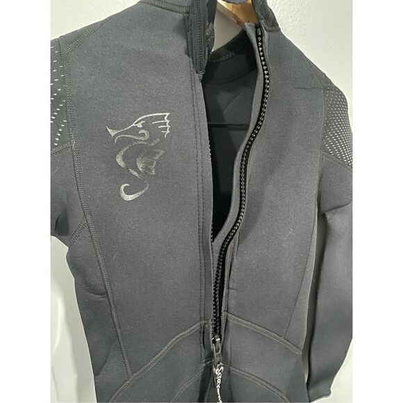 Seavenger 3mm Odyssey Wetsuit Sharkskin Chest Women’s 5 Back Zipper Full Length - Picture 7 of 8